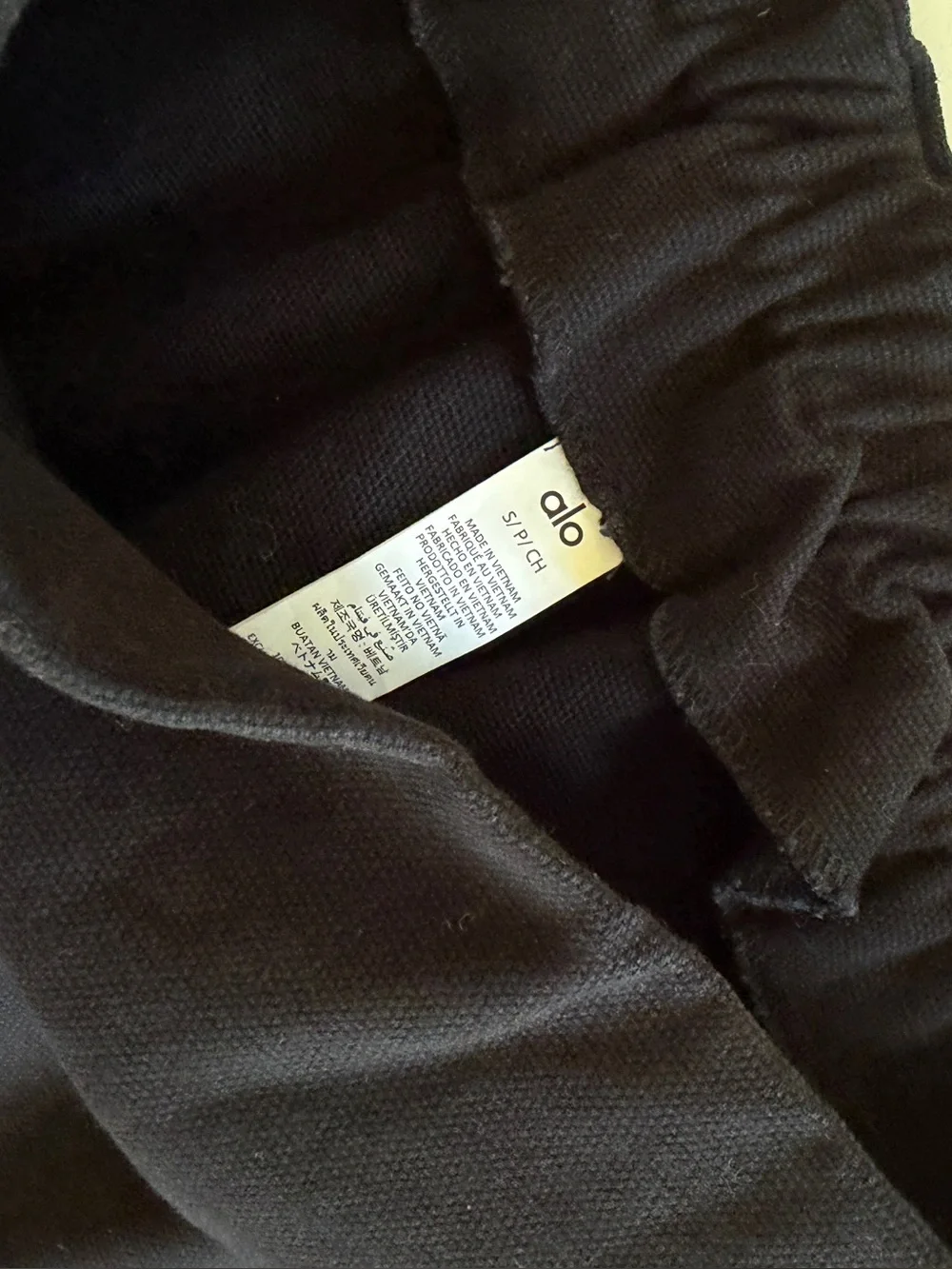 ALO Main Character Mini Skirt in Black - Small